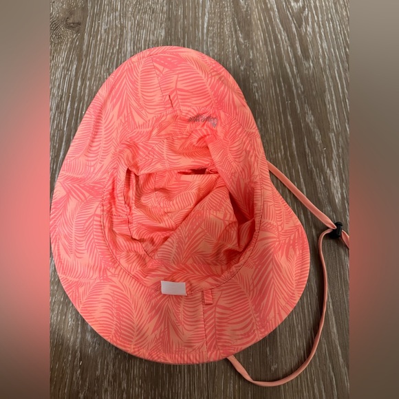 Peach Pink Women's Reversible Fishing Hat Sun Hat Worldwide Sportsman Size L/XL - Picture 3 of 6